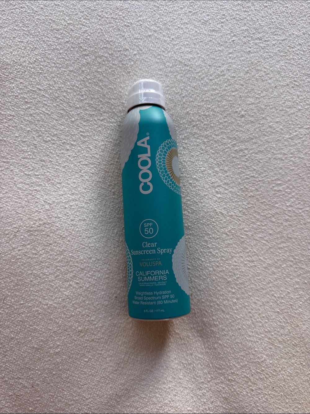 COOLA VOLUSPA collab SPF 50 Clear Sunscreen Spray - California Summers